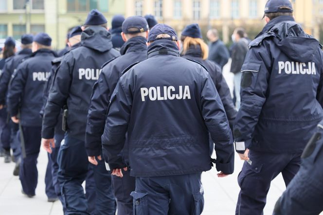 Kursant - policjant odbywający szkolenie zawodowe podstawowe