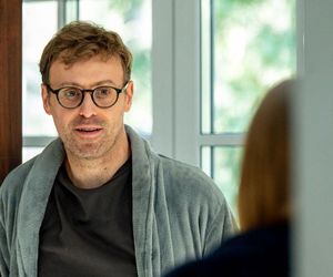 M jak miłość odc. 1868. Dariusz Hoffman (Mateusz Rusin), Sara (Nadia Smyczek)