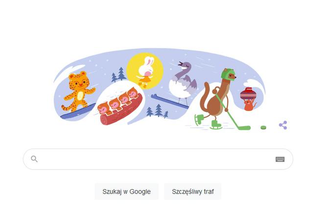 Google Doodle. Pekin 2022. Wszystko na temat igrzysk!