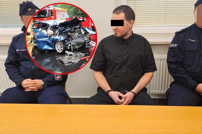 Tragiczny wypadek w Jamnicy. Jest wyrok dla Grzegorza G. Ani razu nie przeprosił za zabicie rodziców trójki dzieci