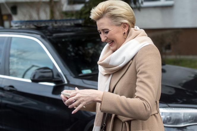 Jesienne stylizacje pierwszych dam