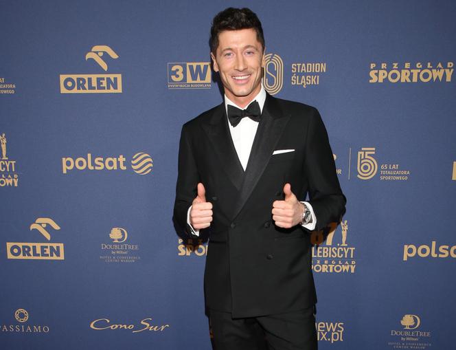 Robert Lewandowski na Gali Mistrzów Sportu