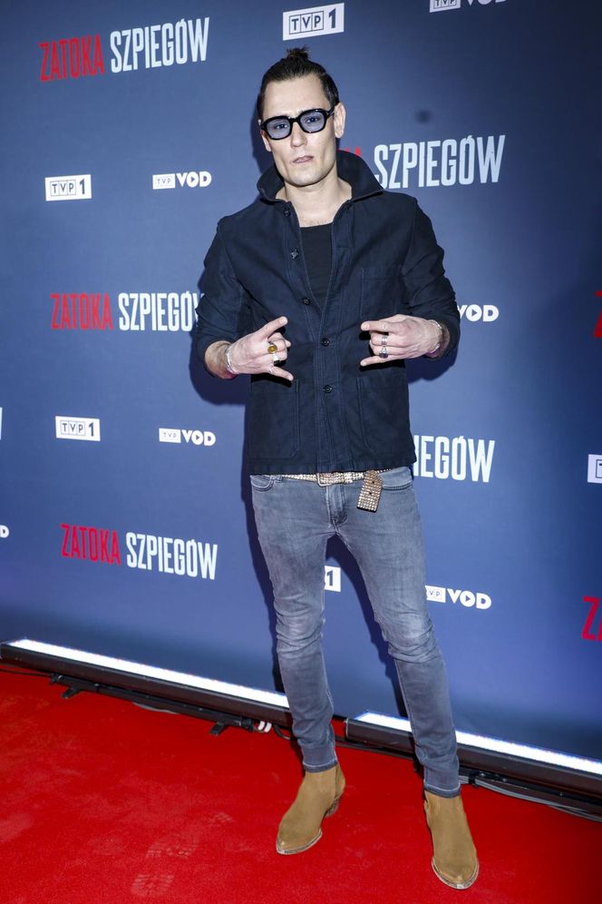 Gelner, Wieczorkowski i Grabowski na premierze serialu "Zatoka szpiegów 2". Co za przystojniaki!