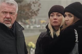 Pierwsza miłość, odcinek 3578. Emilka (Anna Ilczuk), Marian Śmiałek (Paweł Okoński), Marta (Honorata Witańska)