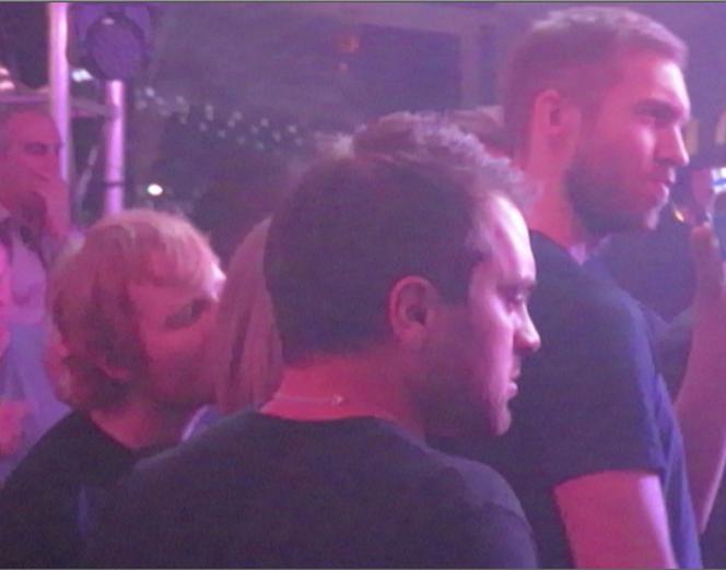 Ed Sheeran, Calvin Harris i Niall Horan razem na imprezie