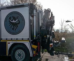 Wrocław. Ćwiczenia na terenie Portu Lotniczego im. Mikołaja Kopernika [ZDJĘCIA].