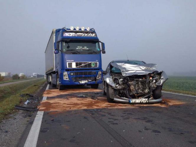 Wypadek w Zaleszanach na Podkarpaciu