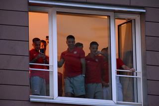 Tak piłkarze reprezentacji Polski pozdrawiają kibiców