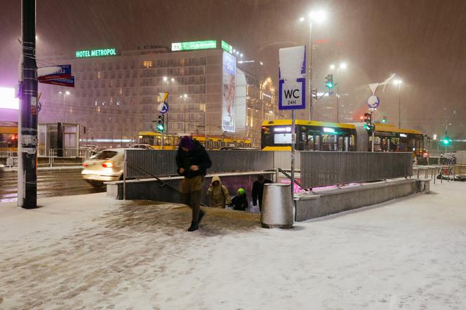 Atak zimy w stolicy