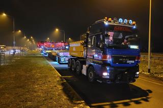 Powoli i do celu. Zobacz jak wielki „kret” wjechał do woj. lubelskiego 