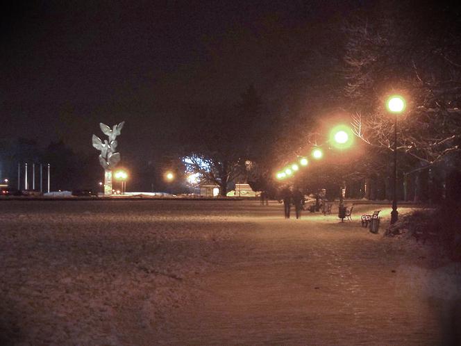 Zima w Szczecinie