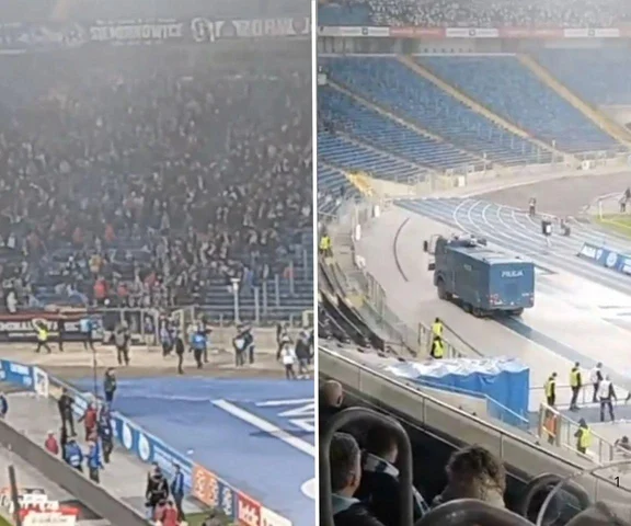 Afera Stadionie Śląskim. Kibice wpadli w szał