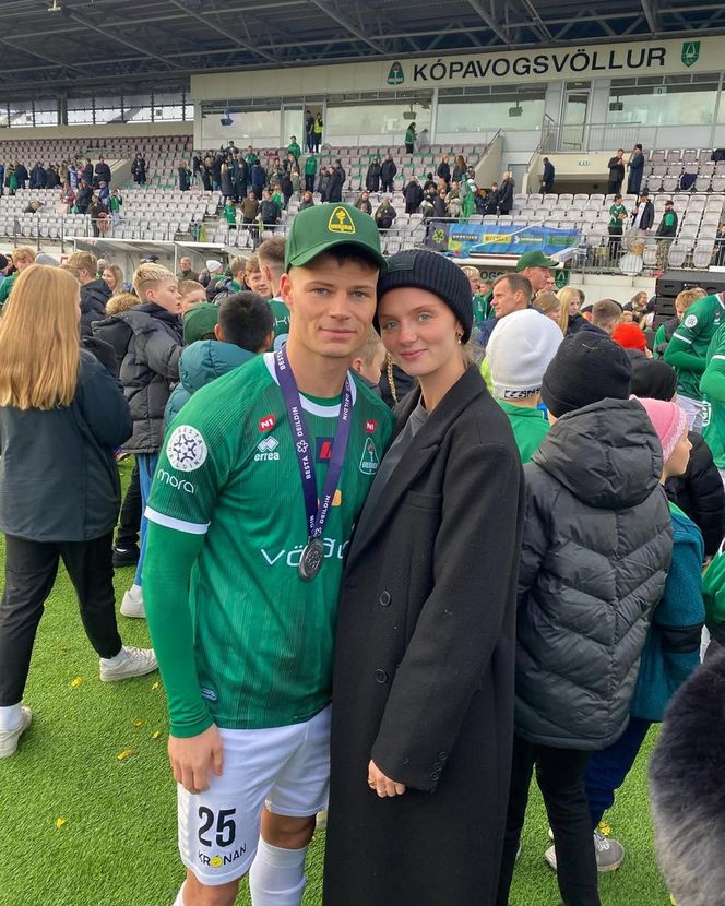 Partnerki piłkarzy mistrza Islandii