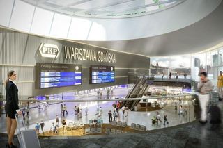 Nowy dworzec Warszawa Gdańska