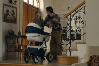 Barwy szczęścia, odcinek 3173. Sofia (Valeria Gouliaeva), Czarek (Tadeusz Łaczkowski), Cezary (Marcel Opaliński)