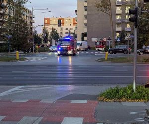 Pożar przy Żwirki i Wigury