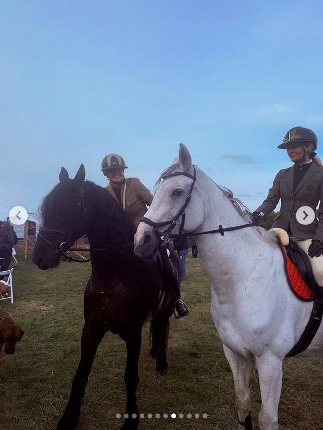 Agnieszka Woźniak-Starak wyglądała jak z brytyjskiej arystokracji. Co za luksus!