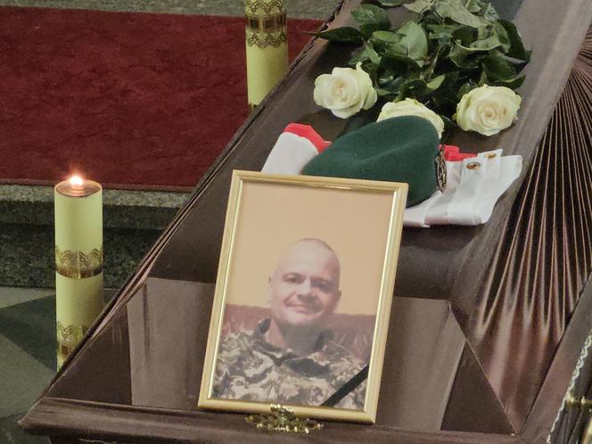 pogrzeb żołnierza, który zginął w Ukrainie