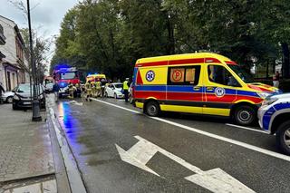 Wypadek na ul. Jagiellońskiej 