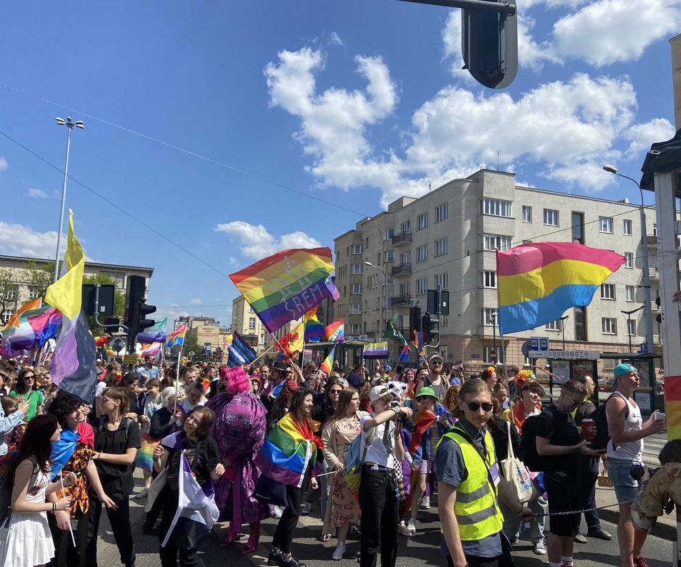 Najbarwniejsza parada w Polsce. Odbył się łódzki Marsz Równości 