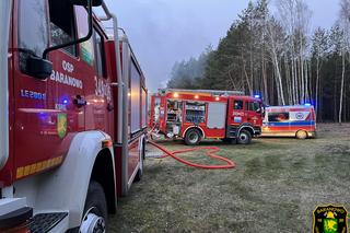 Potworny pożar domu w Majdanie. Dwie osoby nie żyją 