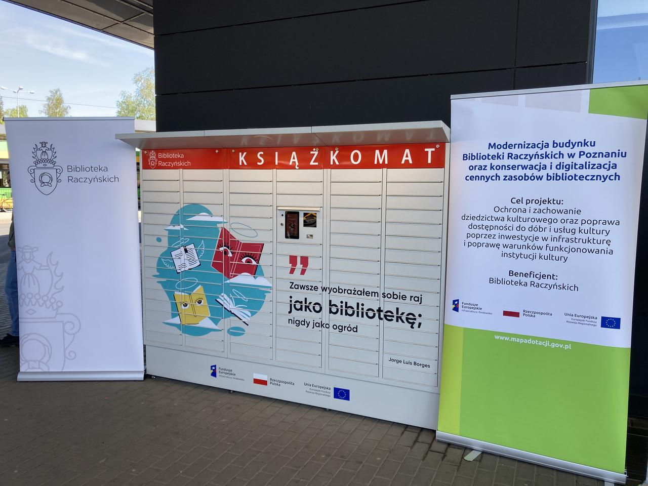 Poznańskie książkomaty już dostępne dla mieszkańców!