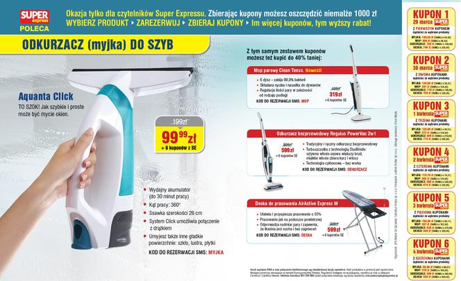 Wiosenne porządki z LEIFHEIT DO -50%! Od piątku 29 marca zbieraj kupony z SUPER EXPRESSU