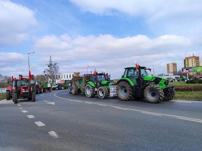 Protest rolników w Radomiu 20 marca