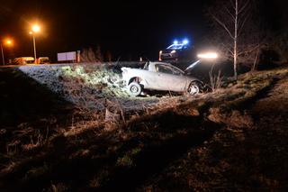 Podkarpackie: Areszt dla 18-latka po wypadku w Lalinie. Pasażer wyleciał przez szybę!
