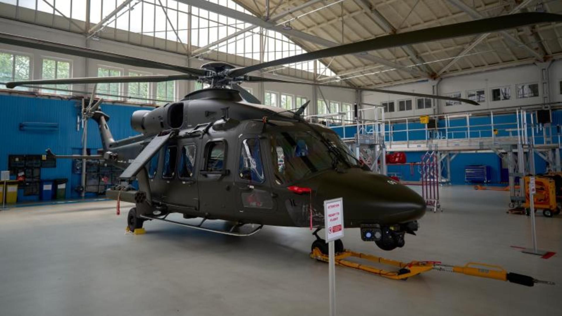 AW149 wyjechał z linii produkcyjnej w Świdniku. Śmigłowiec trafi do polskiej armii
