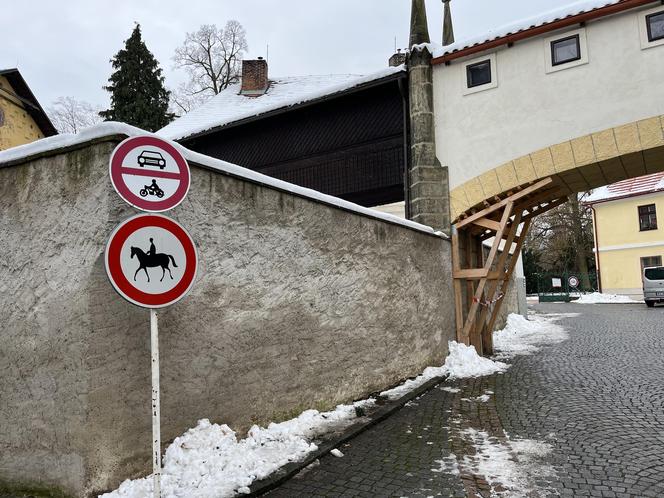 Pałac Slatiňany niedaleko Pardubic - zdjęcia. Święta 100 lat temu i zabytkowa stadnina koni