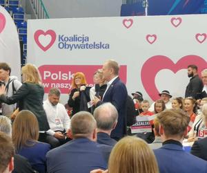 Donald Tusk w Krakowie poparł Aleksandra Miszalskiego