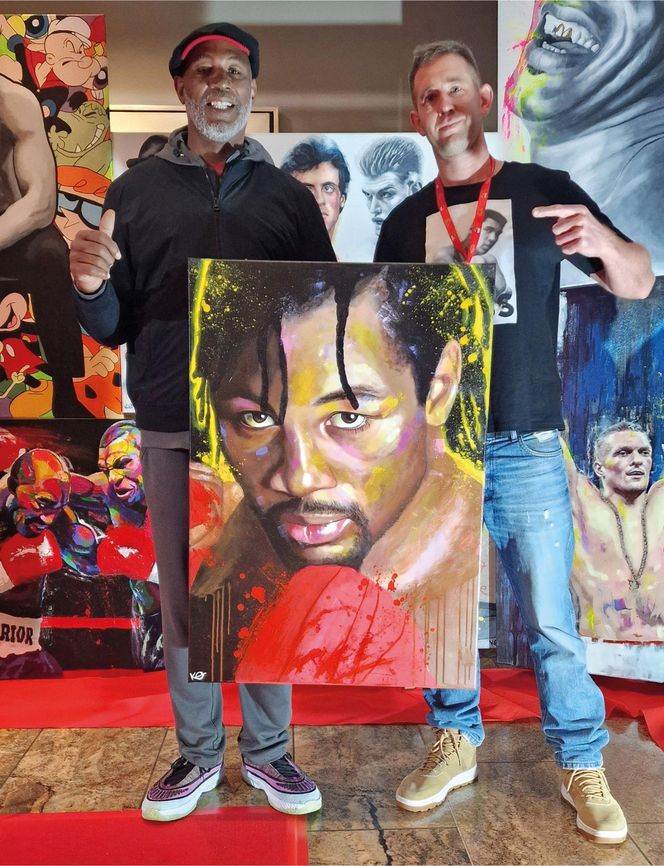 Krzysztof Paciorek i Lennox Lewis