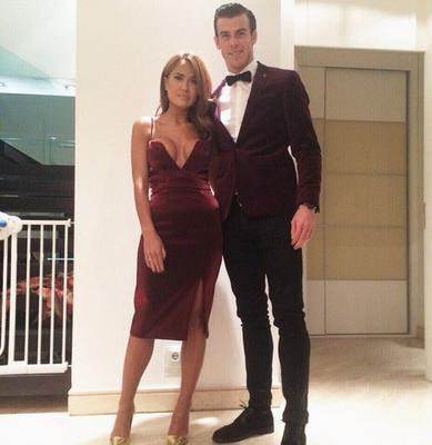 Gareth Bale i Emma Rhys-Jones