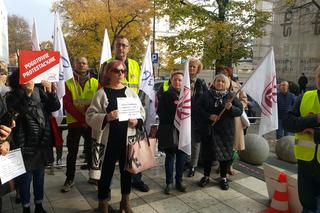 Pikieta nauczycieli w Bydgoszczy