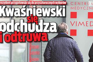 Aleksander Kwaśniewski na WIOSENNYM PRZEGLĄDZIE: Odchudza się i odtruwa