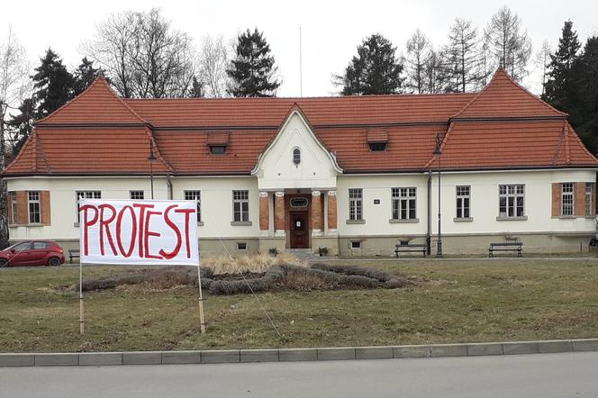 Protest w Szpitalu Babińskiego