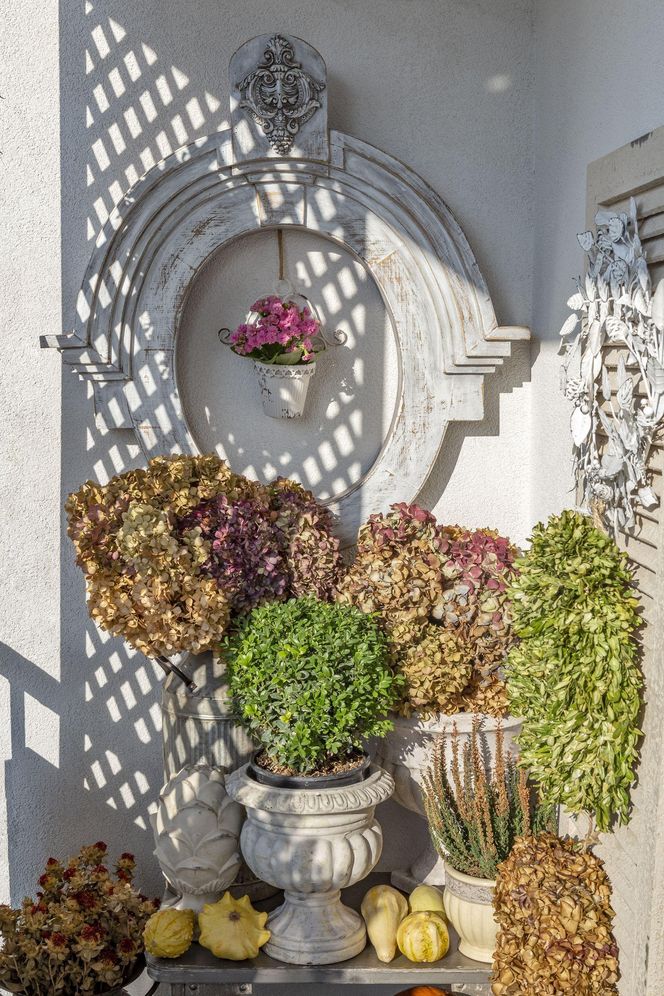 Jesienne dekoracje balkonu i tarasu