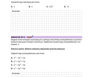 Matura próbna z matematyki. Mamy arkusz zadań CKE 