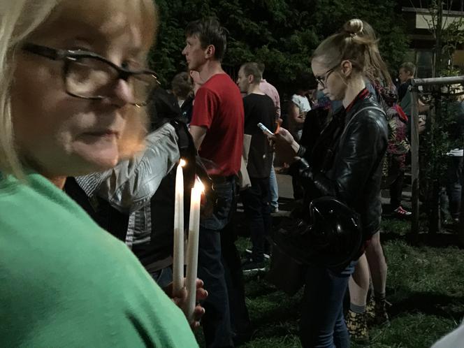 Protest przed domem Jarosława Kaczyńskiego, 22 lipca