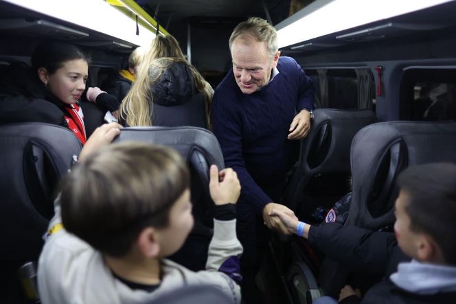 Premier na meczu Polska-Litwa