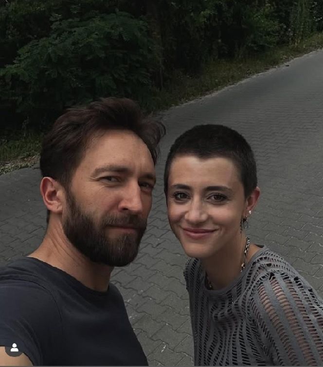 Na sygnale. Piotr (Dariusz Wieteska), Karolina (Klaudia Janas)