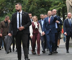 Marta Nawrocka na Narodowym Czytaniu