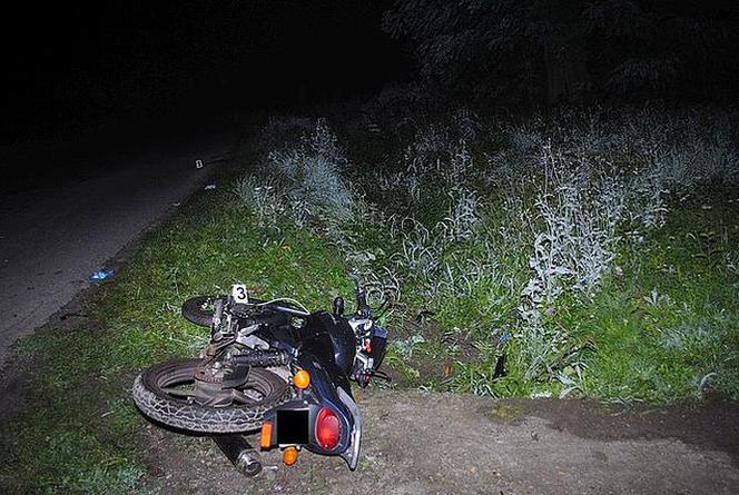 16-latek z Podkarpacia zginął na motorowerze