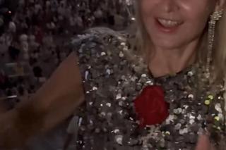  Olejnik szalała w cekinach na koncercie Taylor Swift