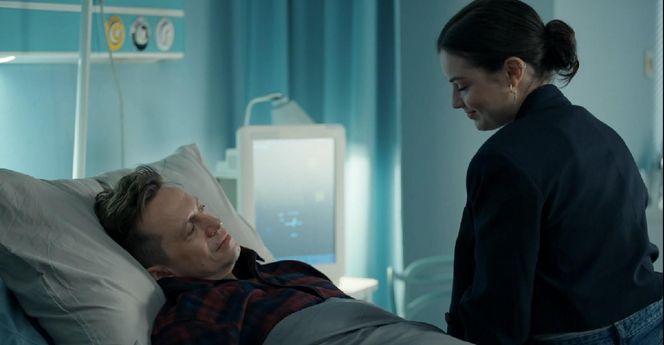 Barwy szczęścia, odcinek 3231. Błażej (Piotr Ligienza), Weronika (Maria Świłpa)