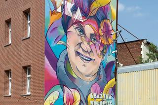 Mural z bytomską Smerfetką ukończony. Zobaczcie, jak prezentuje się w całości