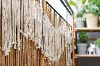 Balkon na parterze - dekoracje