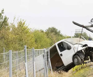 Śmiertelny wypadek w Gorzowie. Sześć osób jechało vanem