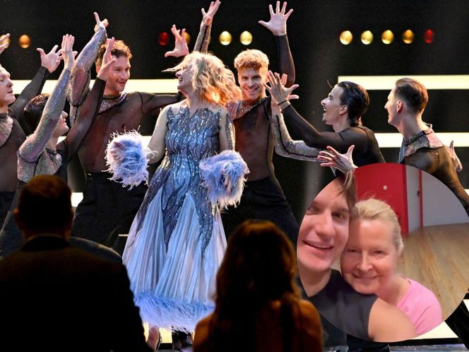 Bursztynowicz trenuje taniec kochanków